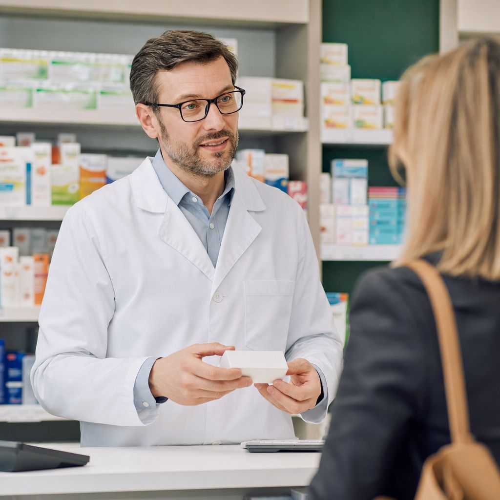 Ein Bild zum Thema Apotheker im allgemeiner Kontext,Allgemeinwissen Kontext