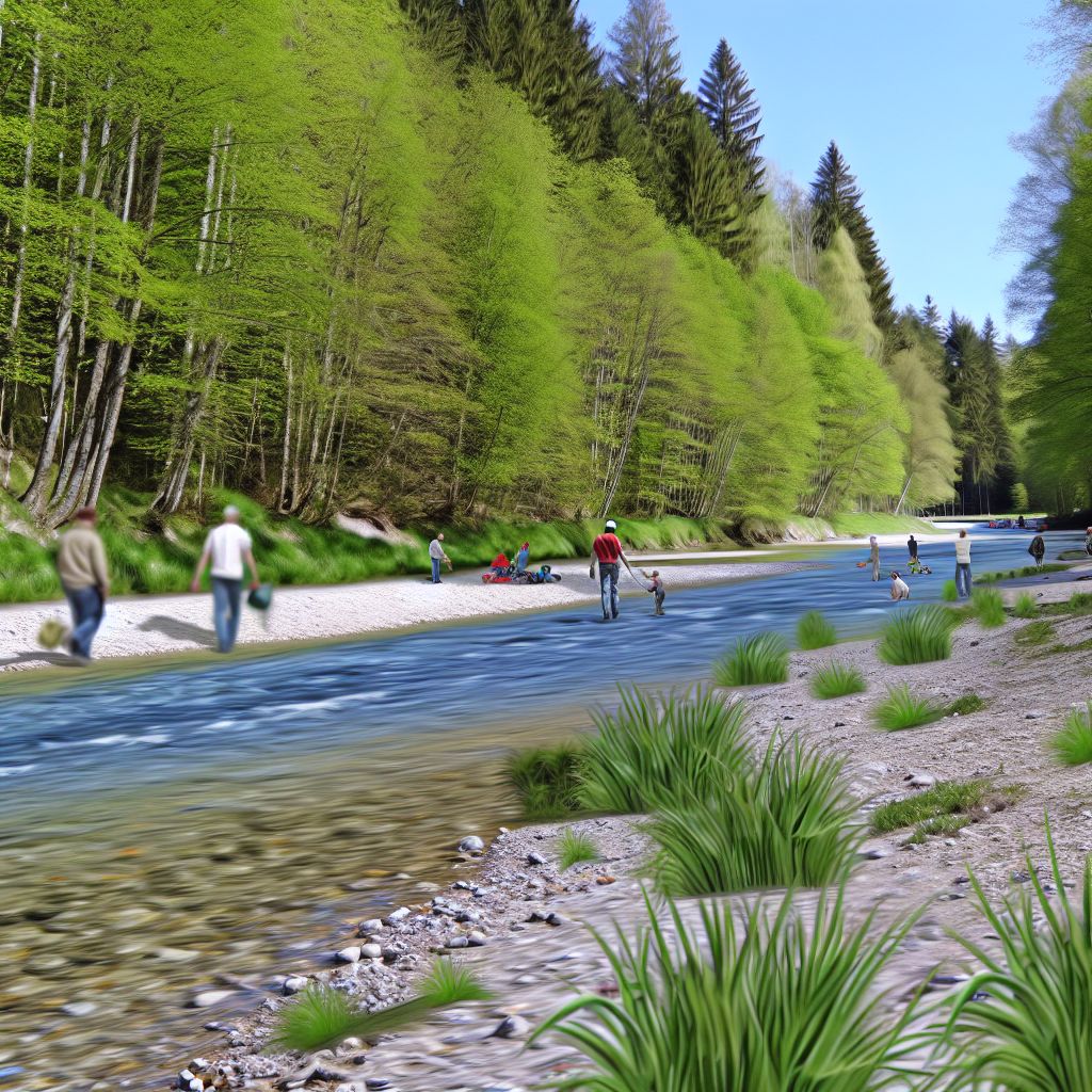 Fluss Ein Bild zum Thema Fluss im allgemeinen Kontext