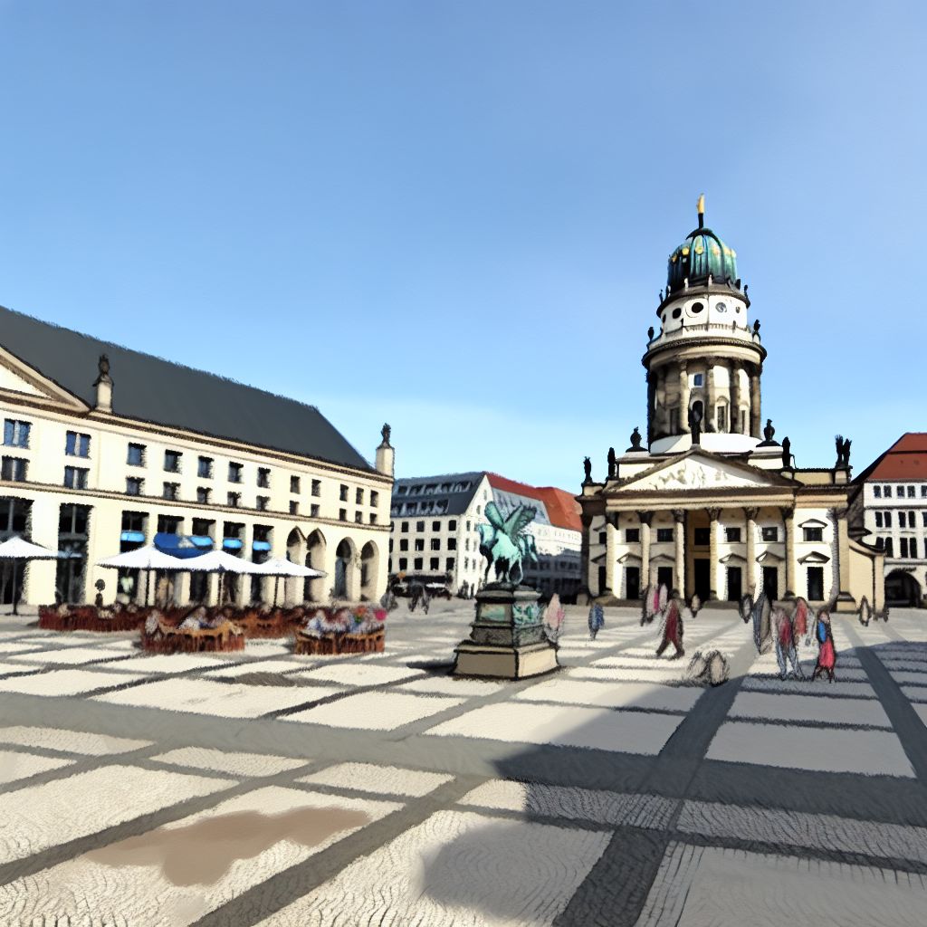 Ein Bild zum Thema Gendarmenmarkt im allgemeinen Kontext