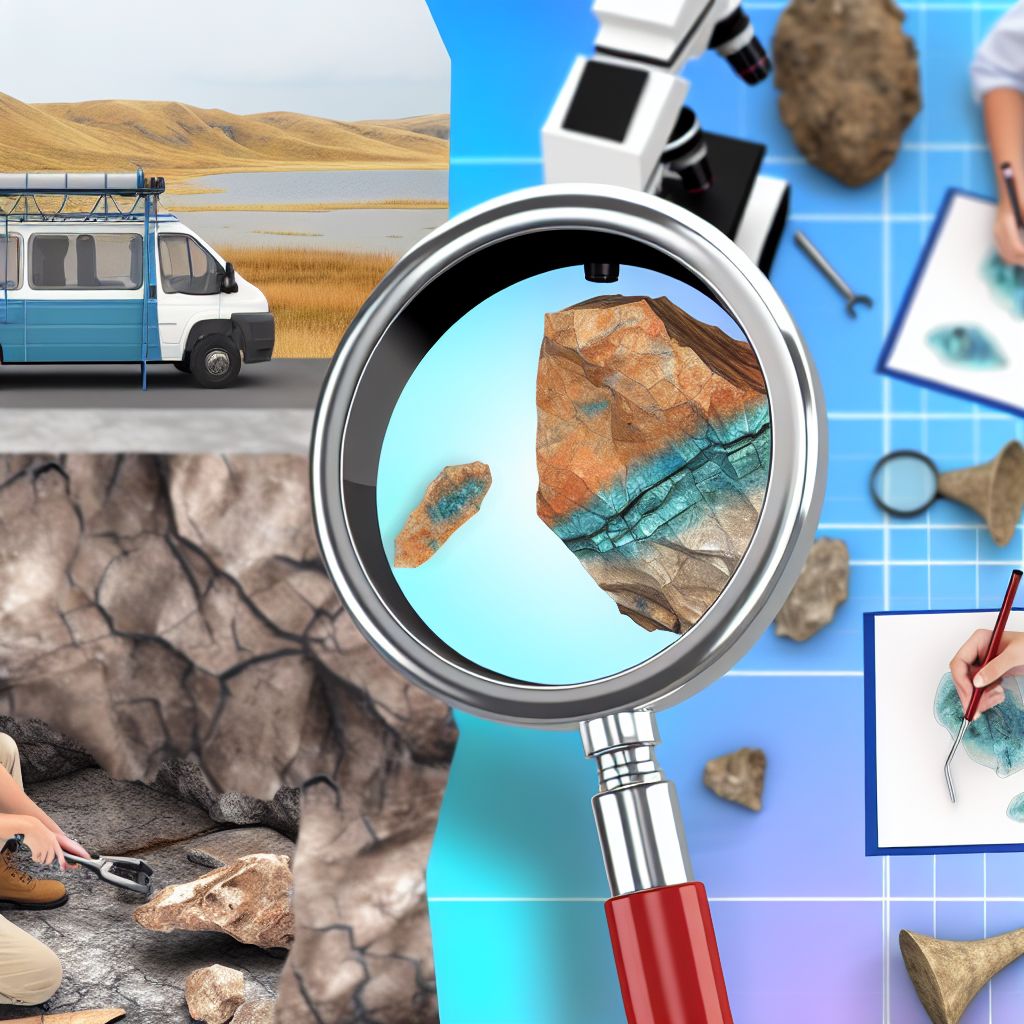 Geologie Ein Bild zum Thema Geologie im allgemeinen Kontext