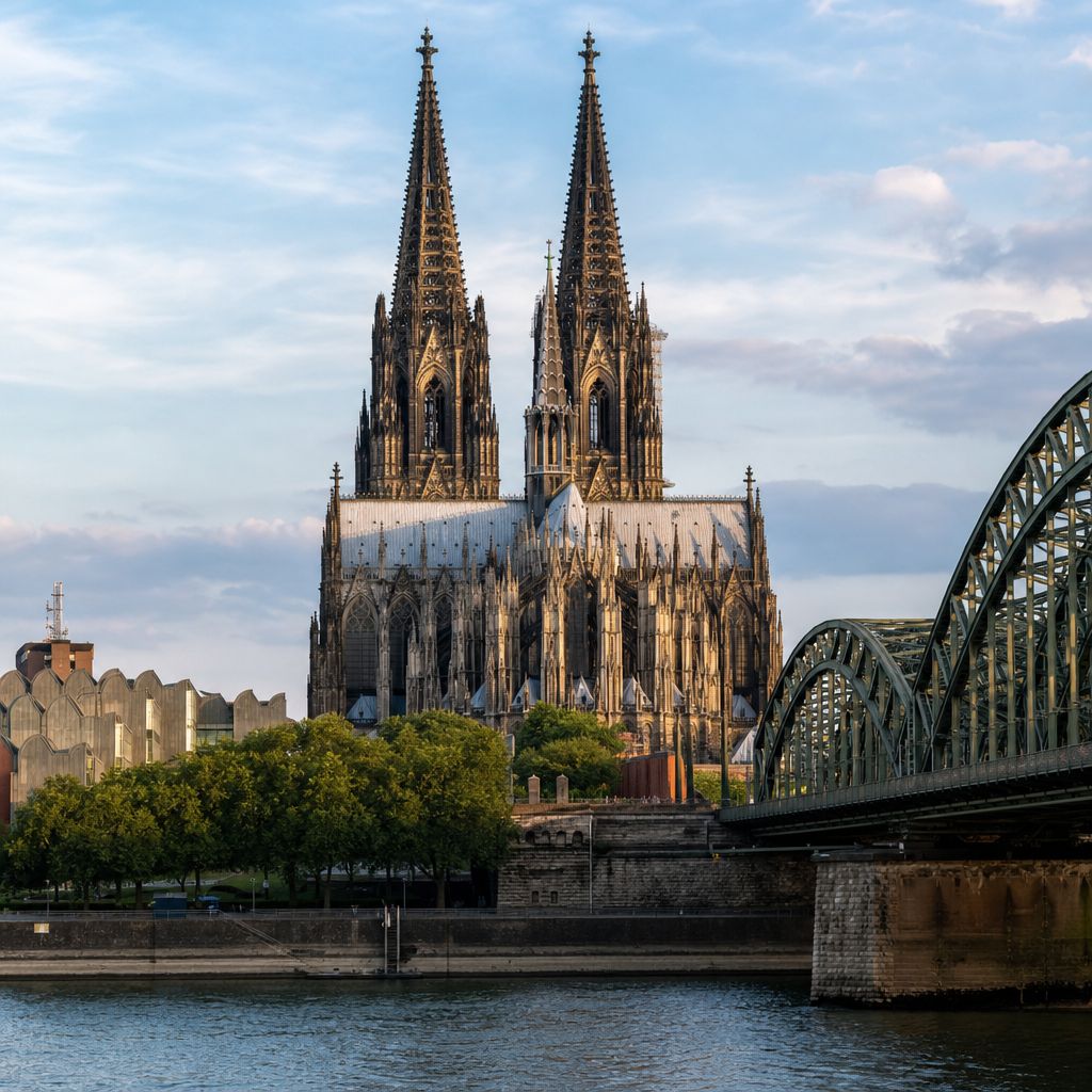 Kölner Dom Ein Bild zum Thema Kölner Dom im allgemeiner Kontext,Allgemeinwissen Kontext